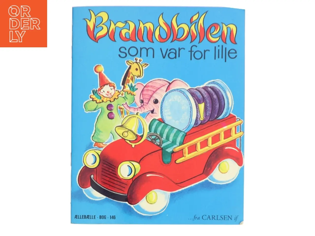 Billede 1 - Brandbilen som var for lille af (Bog)
