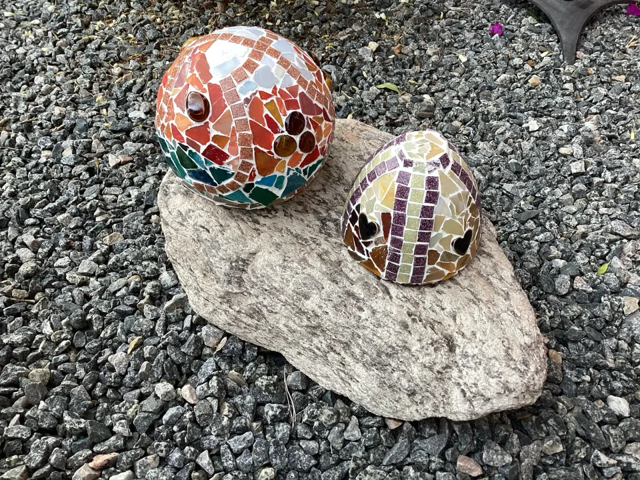 Billede 1 - Beton med mosaik