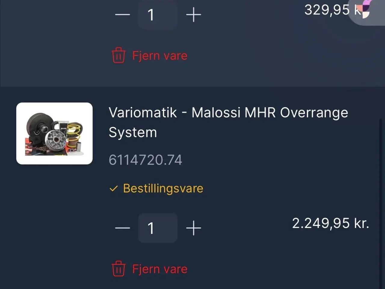 Billede 2 - Søger pgo dele