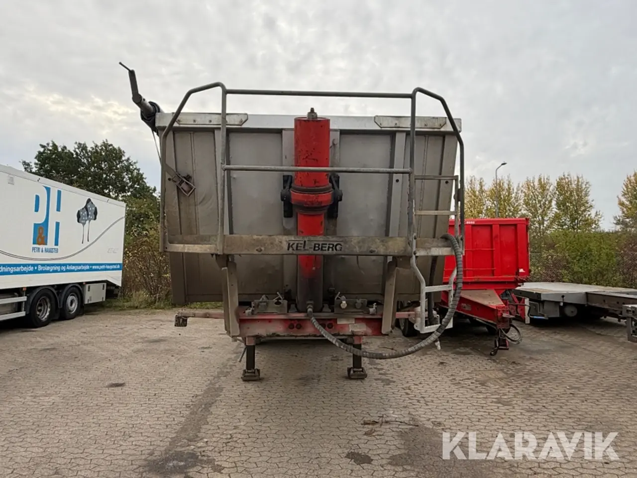 Billede 5 - Tiptrailer Kel-Berg, 4-akslett