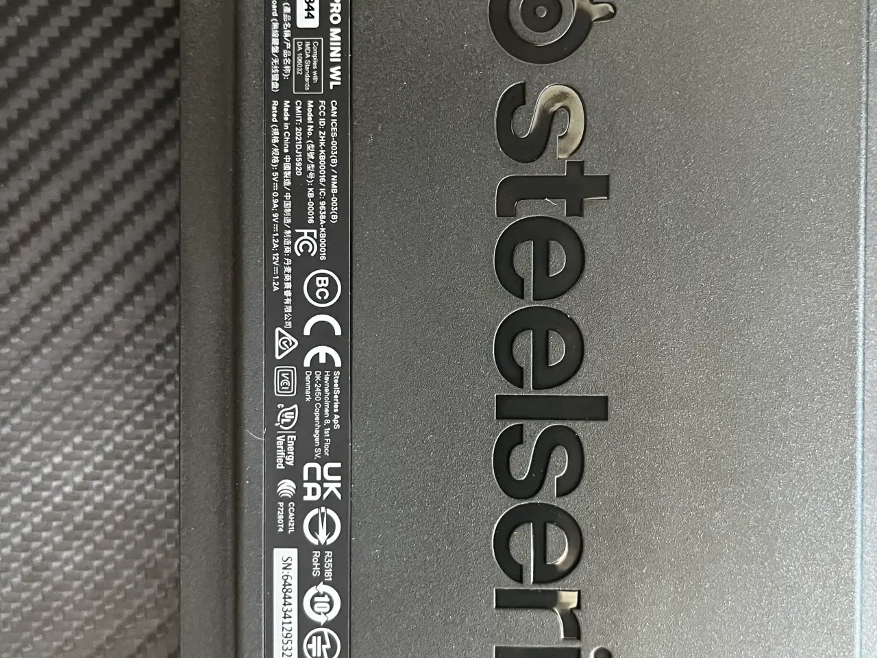 Billede 2 - Steelseries apex pro mini wireless 