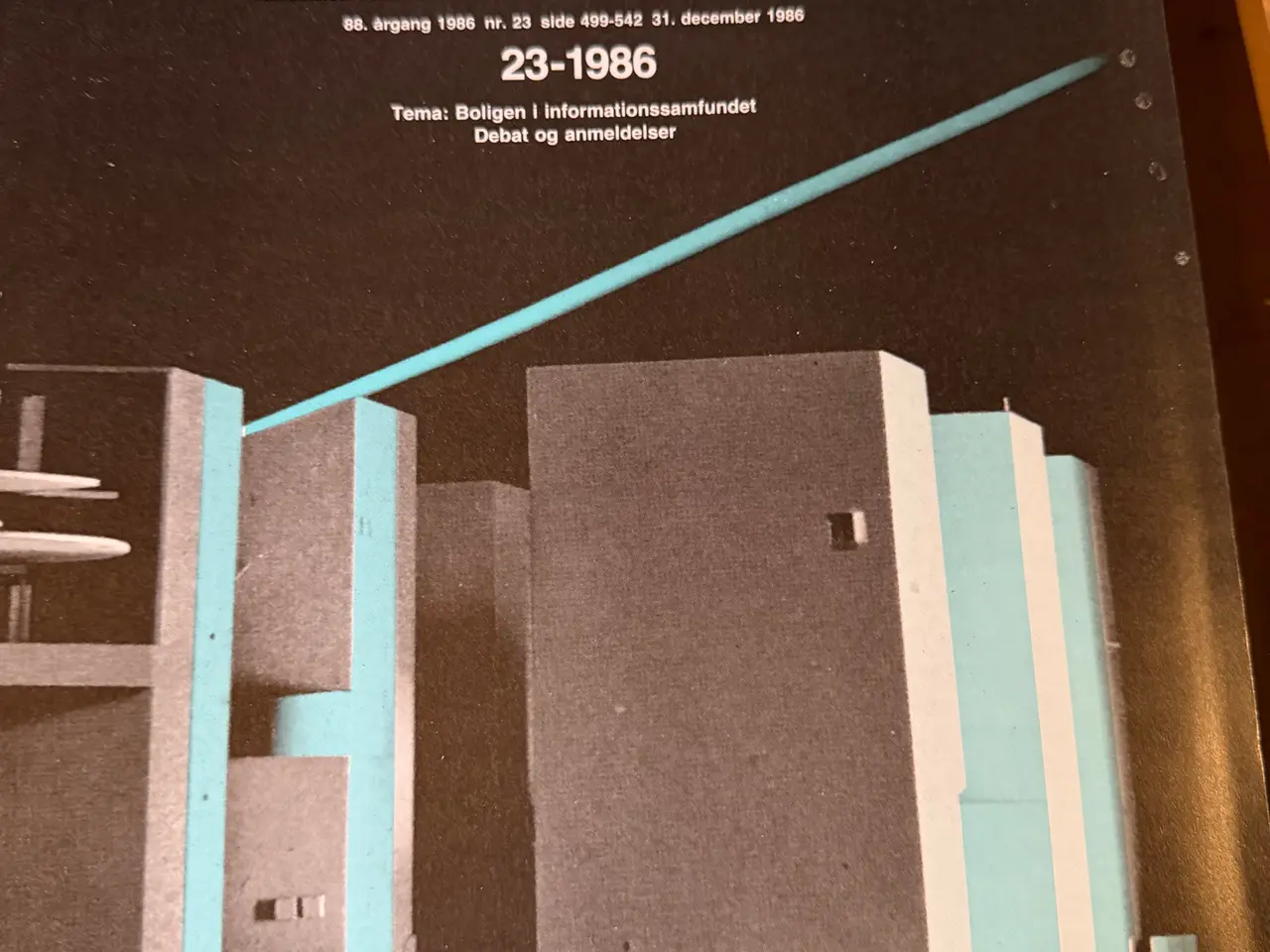 Billede 3 - Arkitekten 1985-1989 hele årgange