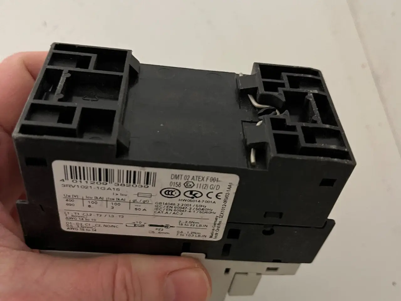 Billede 6 - Siemens 3RV1021-1GA15 SIRIUS Motor Starter