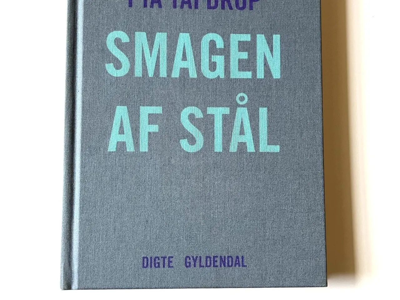 Billede 1 - Smagen af stål : digte. Af Pia Tafdrup
