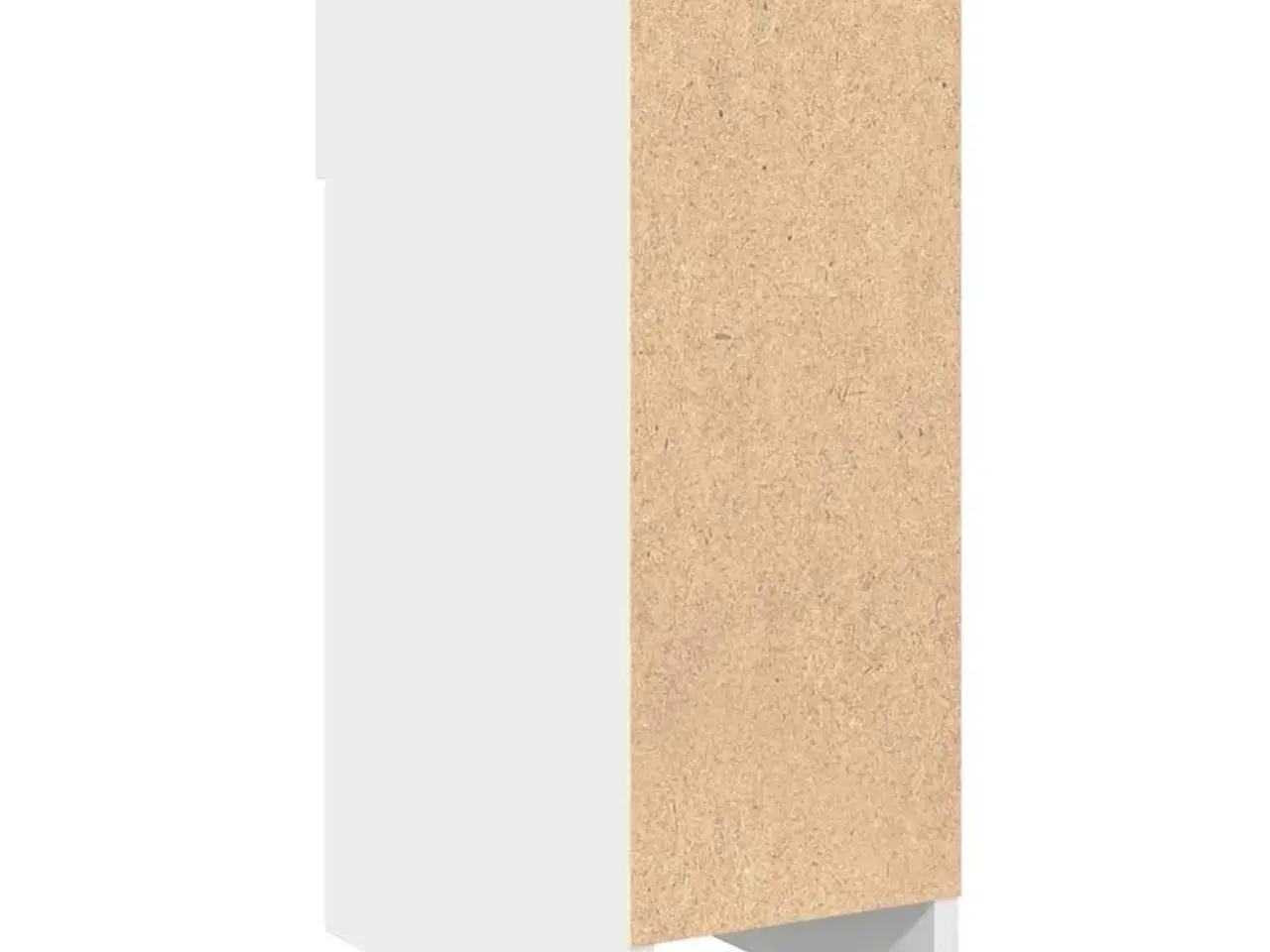 Billede 7 - Sengebord med skuffe 20×36×60 cm - hvid