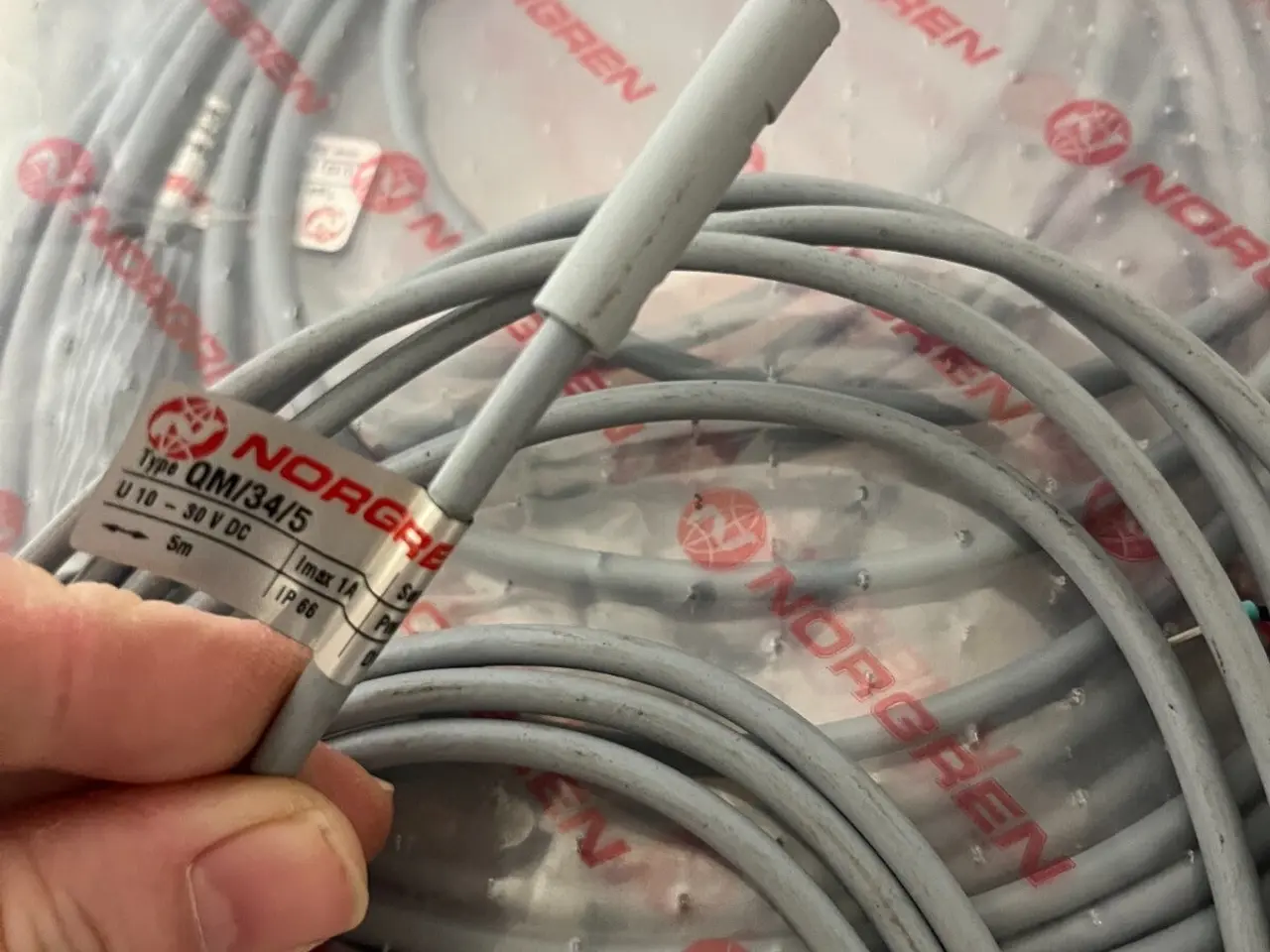 Billede 6 - Norgren QM/34/5 Magnetic Reed kontakt Sensor 5m DC