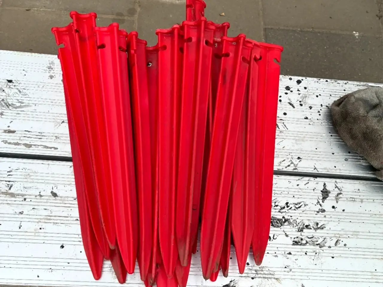 Billede 1 - Isabella plastpløkker 30 cm