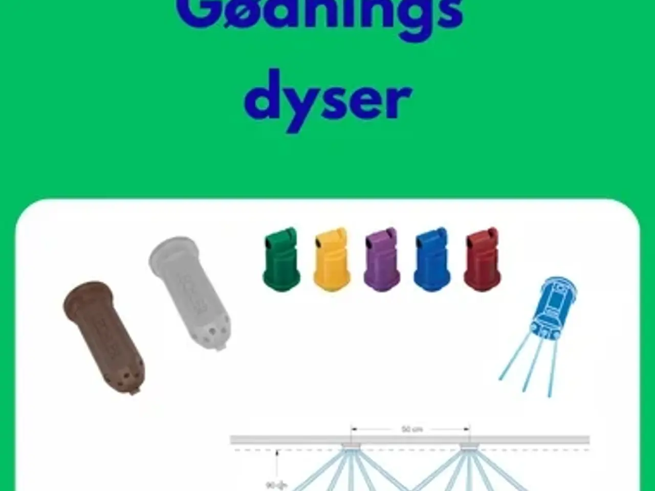 Billede 4 - Sprøjte dyser og udstyr til flydende gødning