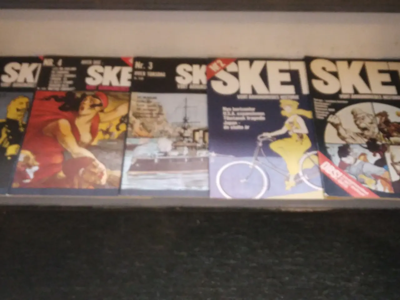 Billede 2 - Magasinet SKET - 5 stk bortgives