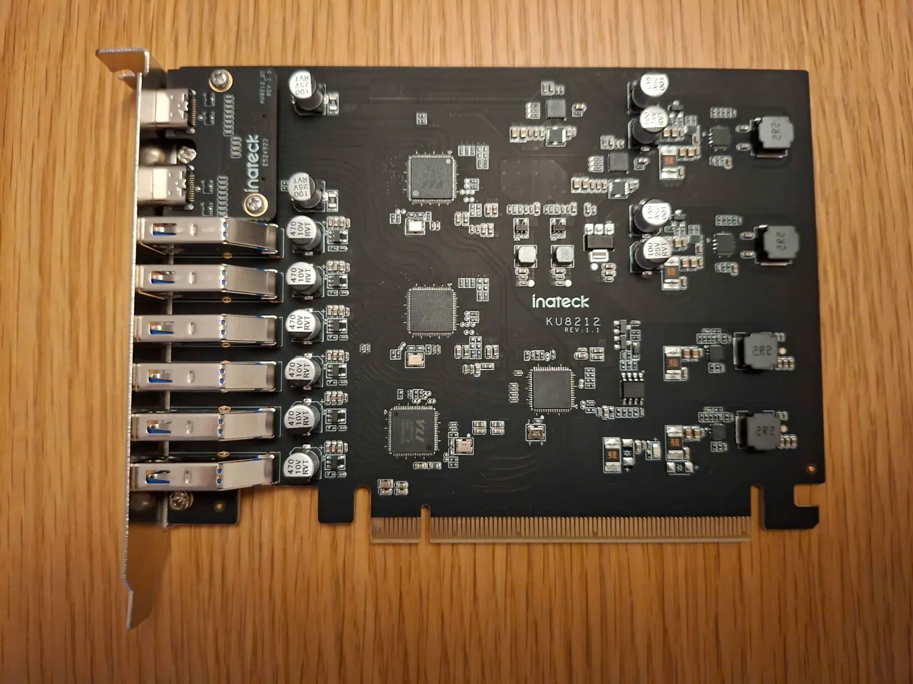 Billede 1 - Inateck KU8212 8-port USB PCIe x16 Expansion Hub