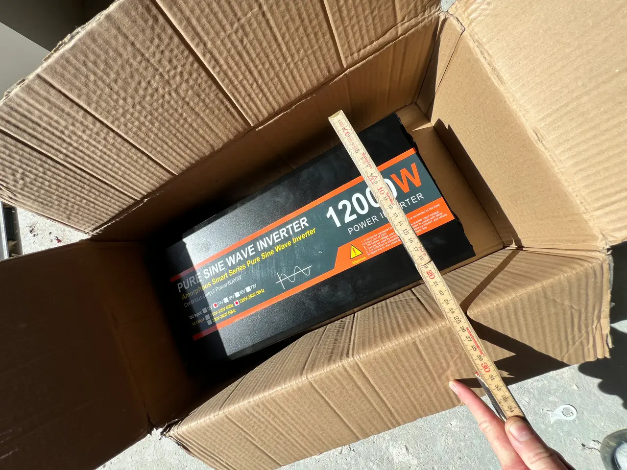Billede 2 - Inverter kraftig og helt ny 12000w 24v perfekt til
