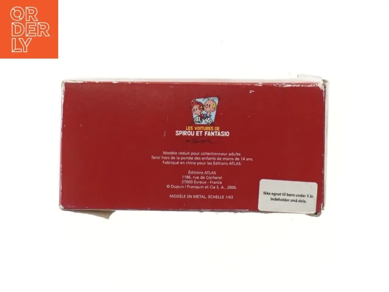 Billede 2 - Spirou og Fantasio modelbil (str. 16,5x8 cm)