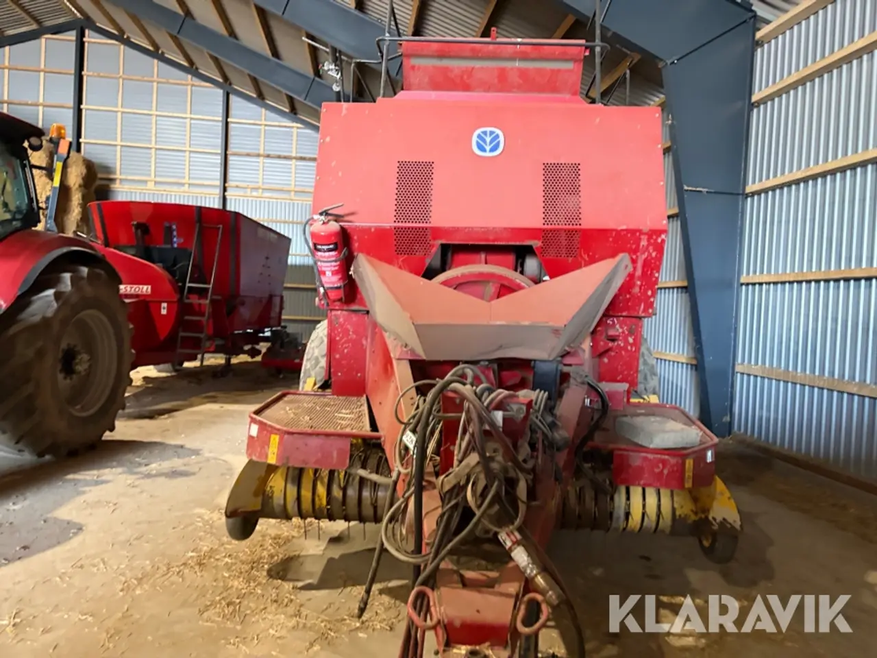 Billede 2 - Ballepresser New Holland Bb980 med ballevogn