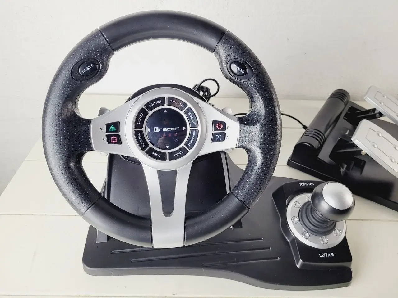 Billede 7 - ⭐️- Rat og Pedal til PS1/PS2 - Powertech R5