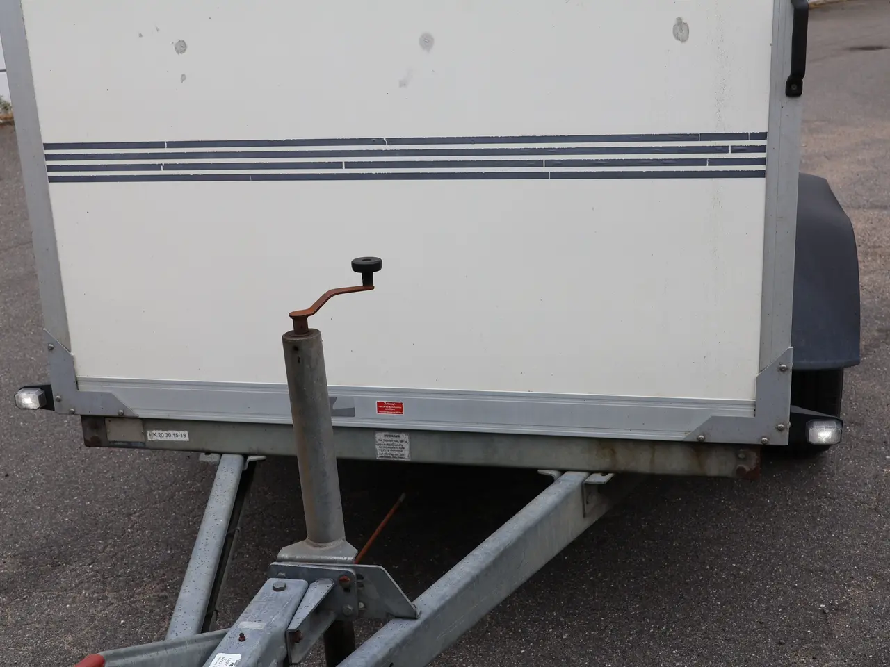 Billede 17 - Humbaur HK20 Cargo trailer årg 2006, total 2000kg 
