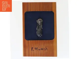 Smykke inspireret af Edvard Munchs Skrig (str. 5 cm)
