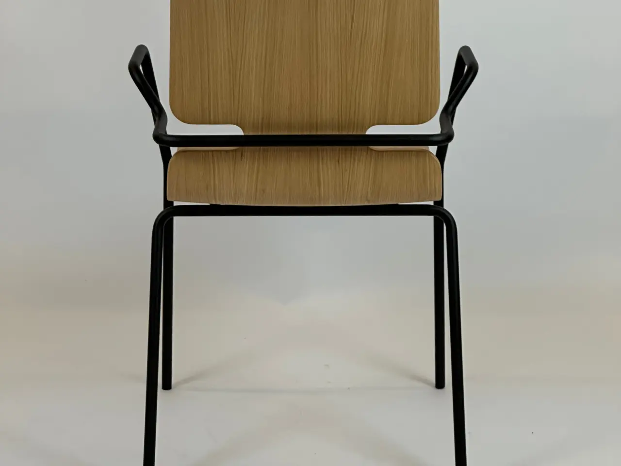 Billede 6 - Labofa Ohio Wire Chair Stol – Træ med Sort Stel