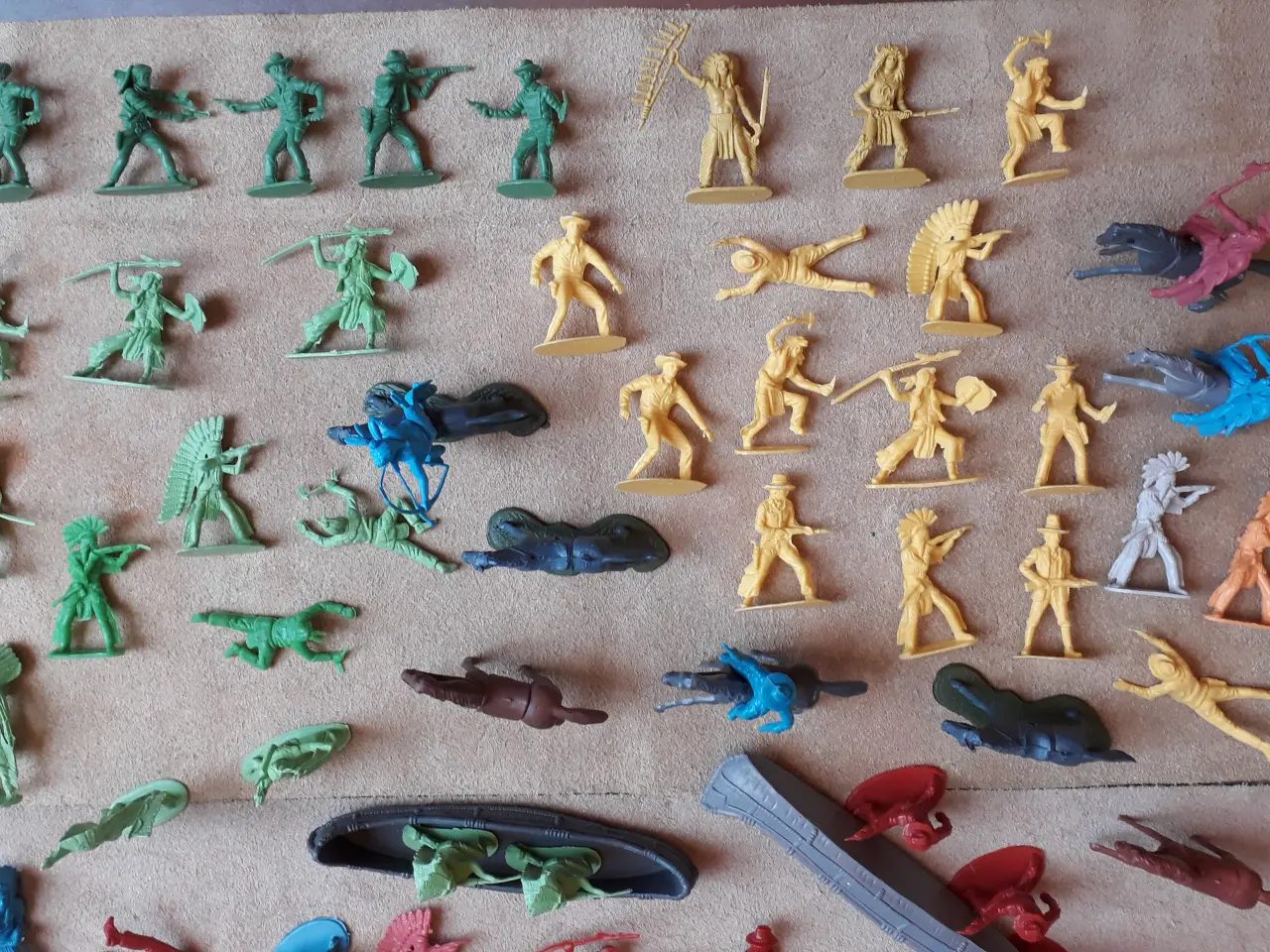 Billede 5 - 87 Dele Cowboy og Indianere