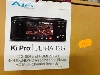 Optager og afspiller AJA Ki Pro ULTRA 12G