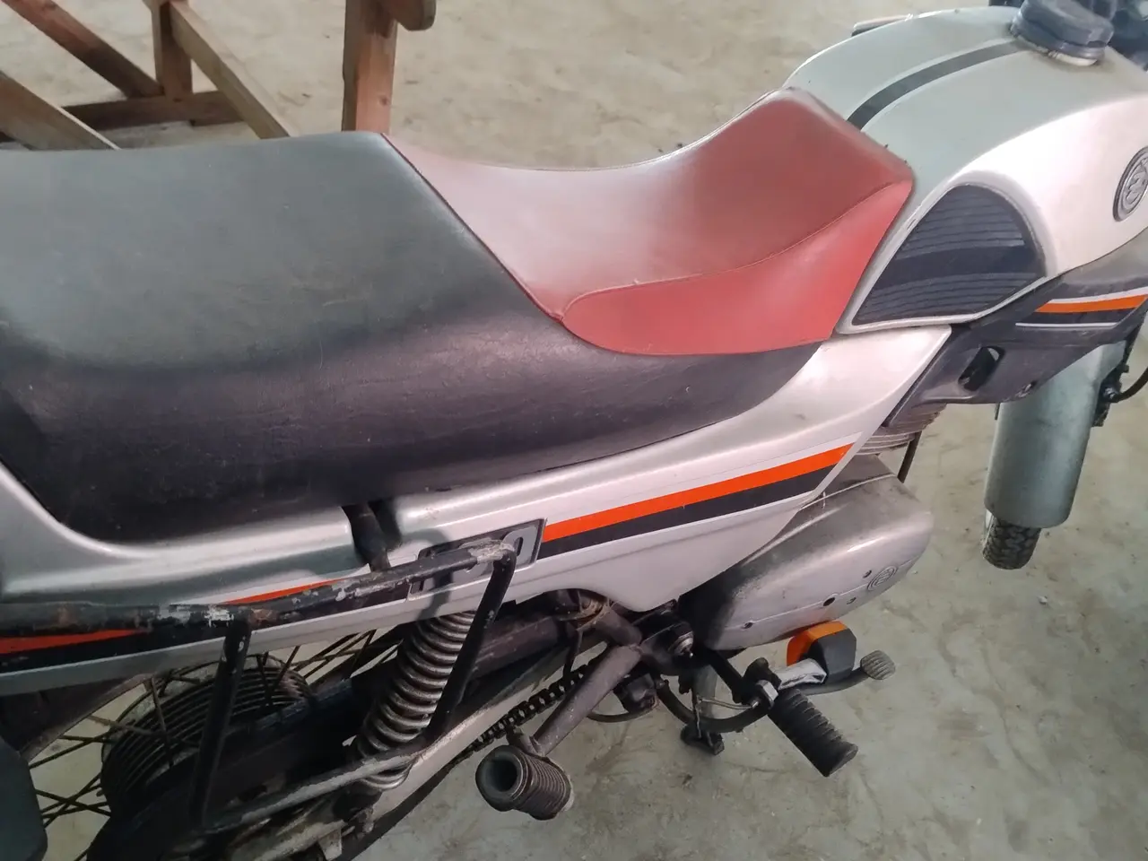 Billede 4 - CZ 180 CC klargjort til syn Kører fint 