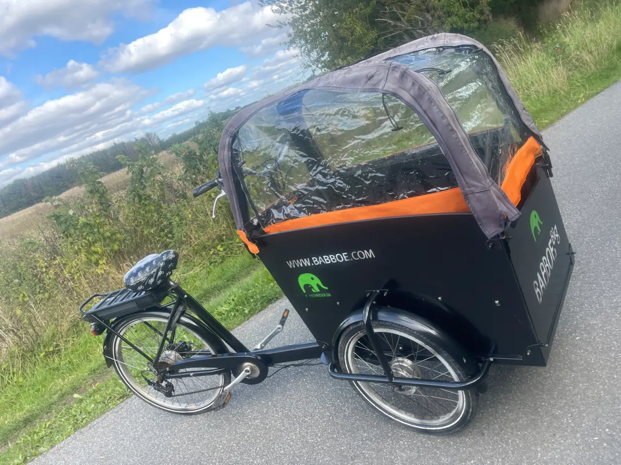 Billede 15 - Babboe E Big el ladcykel med batteri og oplader 