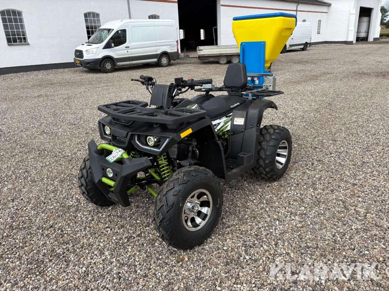 Billede 1 - ATV P. Lindberg Hunter200 - med sneglespreder