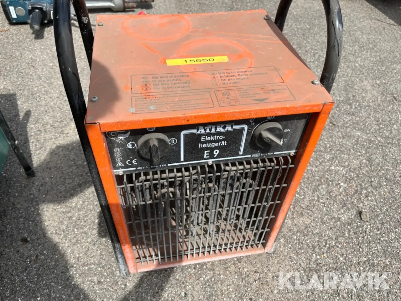 Billede 11 - Affugter/varmeblæser Danfherm/Atika Cd1100/E9 2 styk