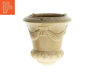 Keramisk hænge potte (str. Ø 14,5 cm længde 20 cm)