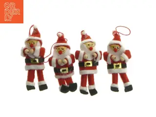 Julemandsfigurer i filt (str. 4 styk)
