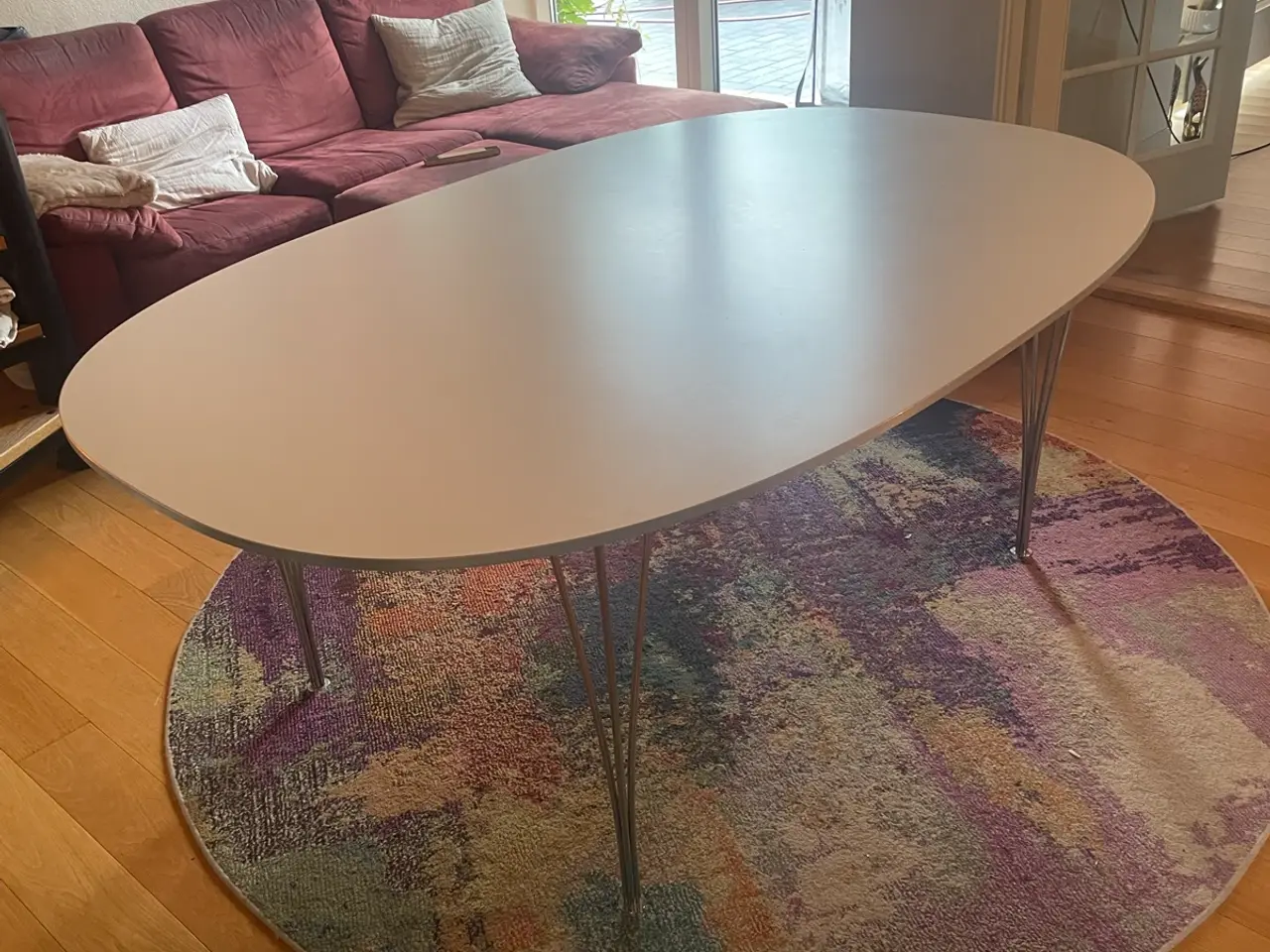 Billede 1 - Superflot Piet Hein Superelipse bord. 180x120. 