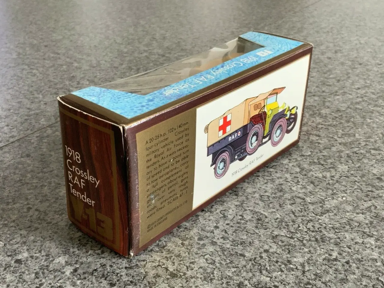 Billede 7 - Matchbox Y-13 1918 Crossley RAF Tender