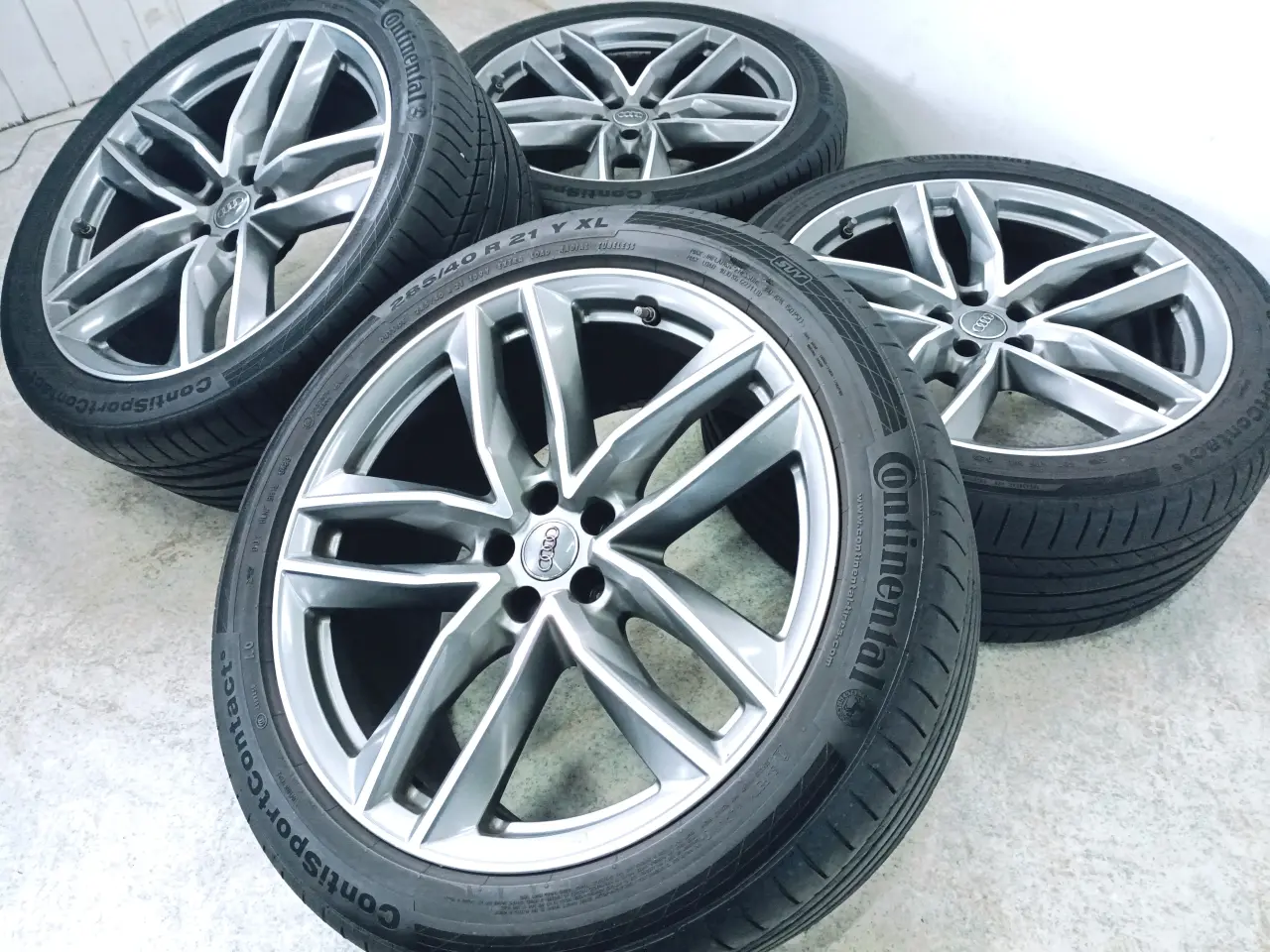Billede 2 - 5x112 21" ET31 nav 66,6ø AUDI RS sommersæt