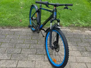 mountainbike nishiki 26 tommer aluminum ,7 gear,
