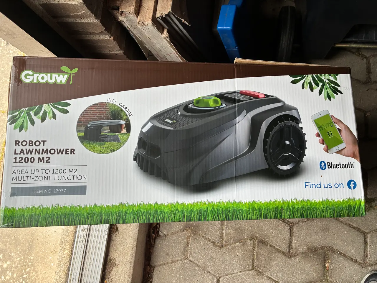 Billede 2 - Robot Plæneklipper Grouw 17937 sælges