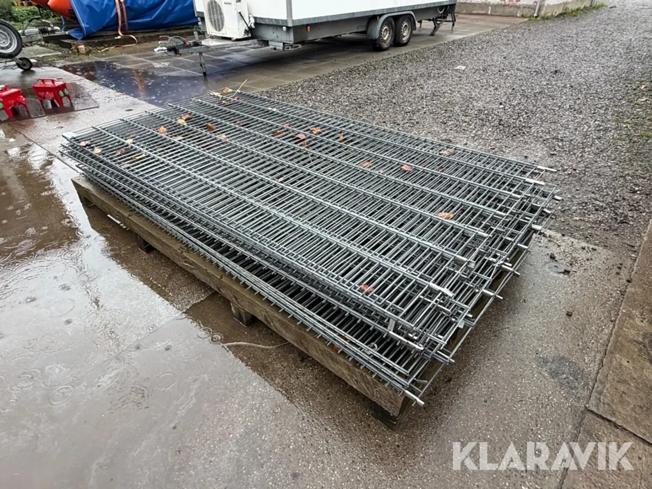 Billede 3 - Stålgitre, galvaniserede, 21 styk