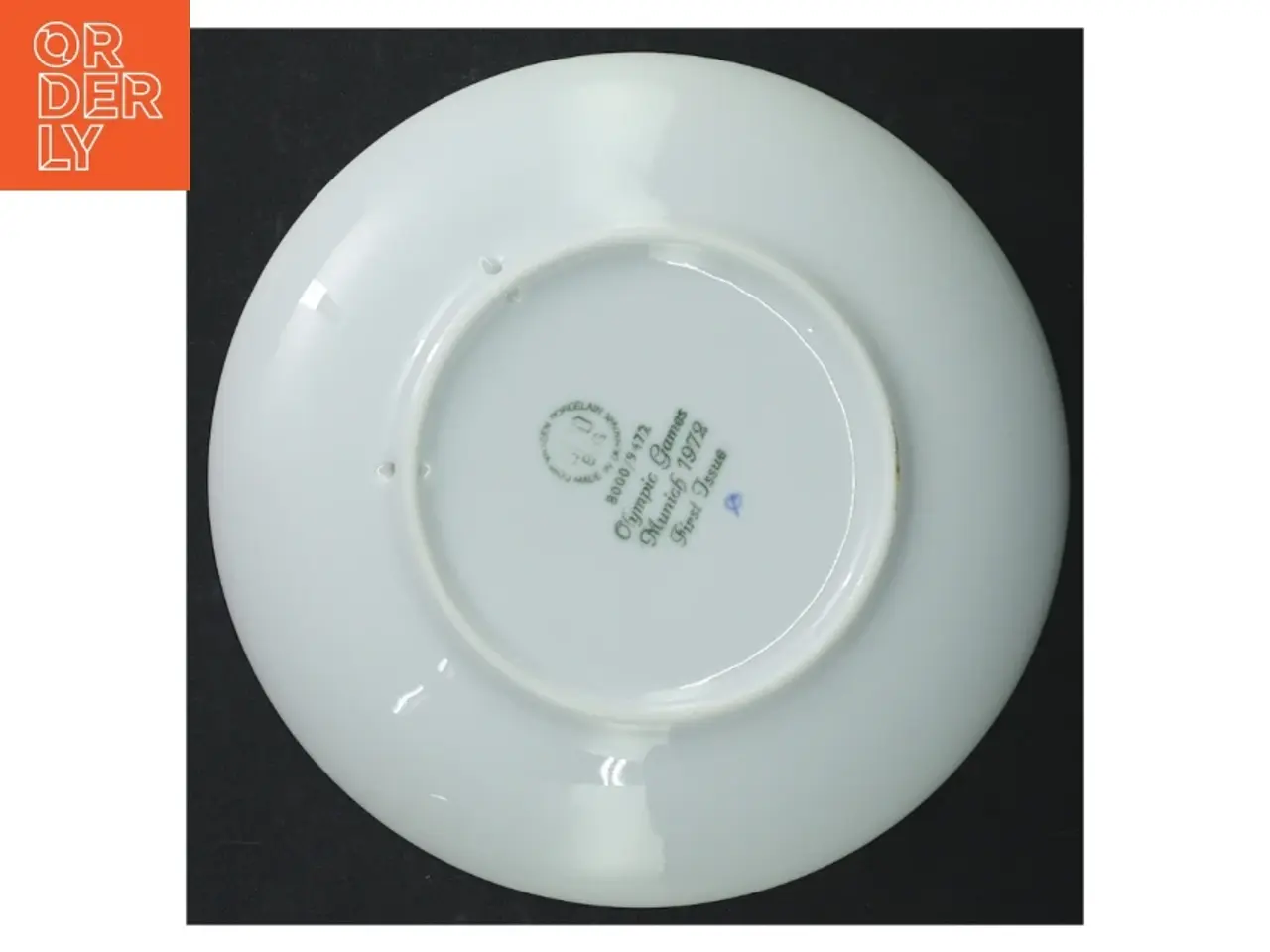 Billede 4 - Blå Bing & Grøndahl Olympiadeplatte fra B&G (str. 18 cm)