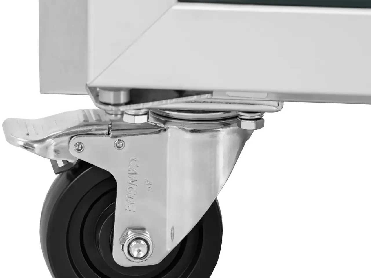 Billede 4 - Kølebord med hjul – 280 l – 2 køleskabe
