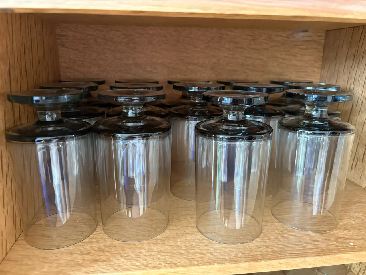 Billede 1 - Holmegaard røgfarvede glas