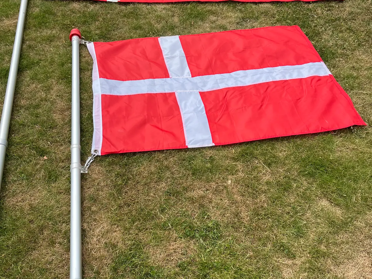Billede 1 - Flagstang Teleskop 2stk
