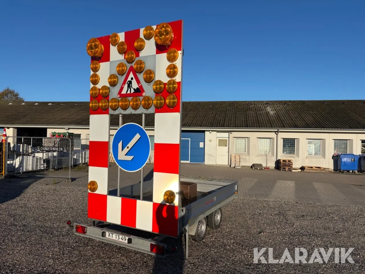 Billede 1 - Skiltevogn Phv Trailer 2 aksler 750kg