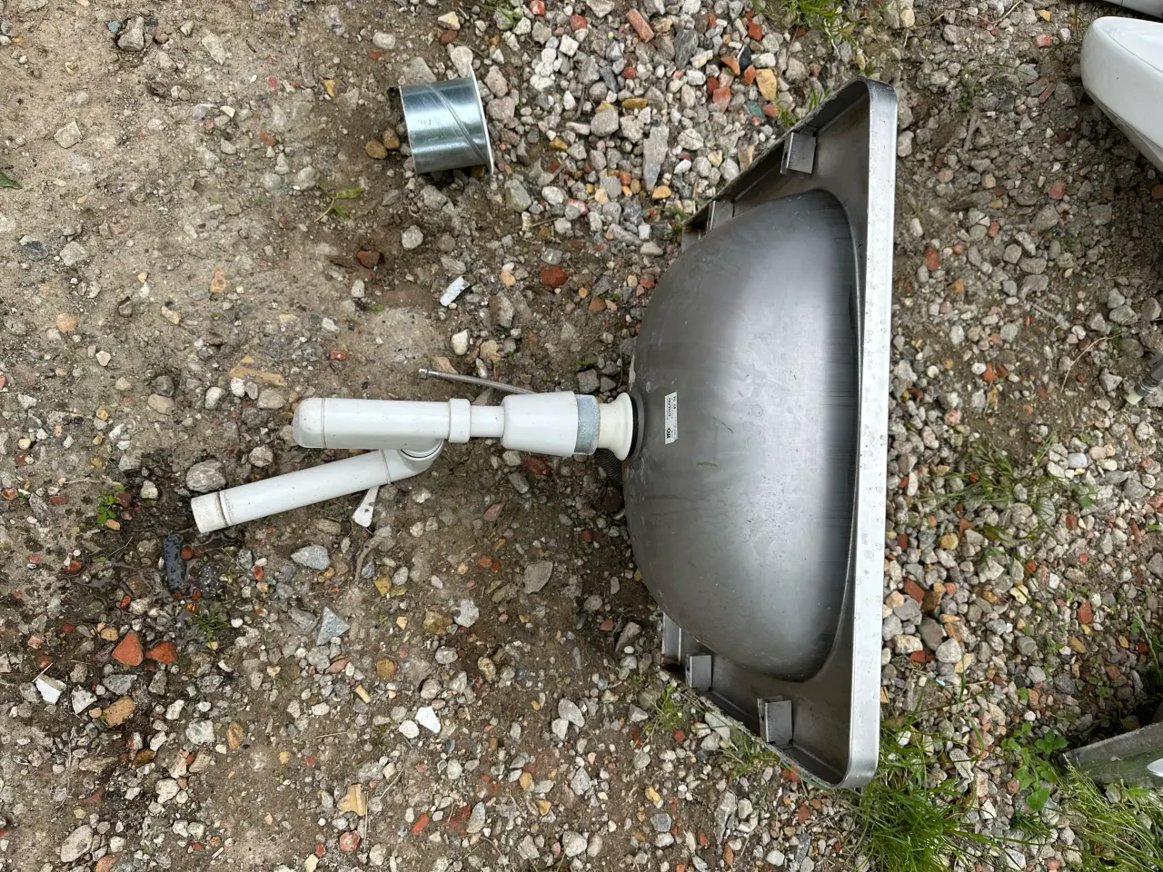Billede 4 - Stålvask og blandingsbatteri
