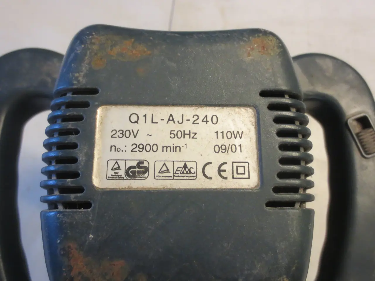 Billede 2 - 1 stk Polermaskine 110 Watt 2900 omdr