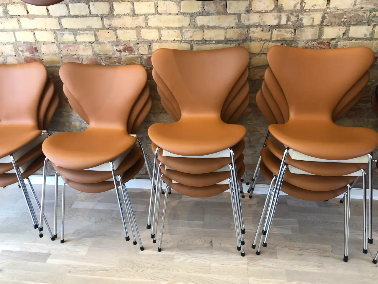 Billede 6 - Arne Jacobsen syverstole 3107