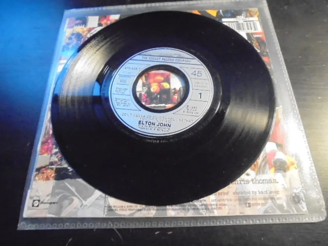 Billede 3 - Single: Elton John – I don’t wanna go on with you