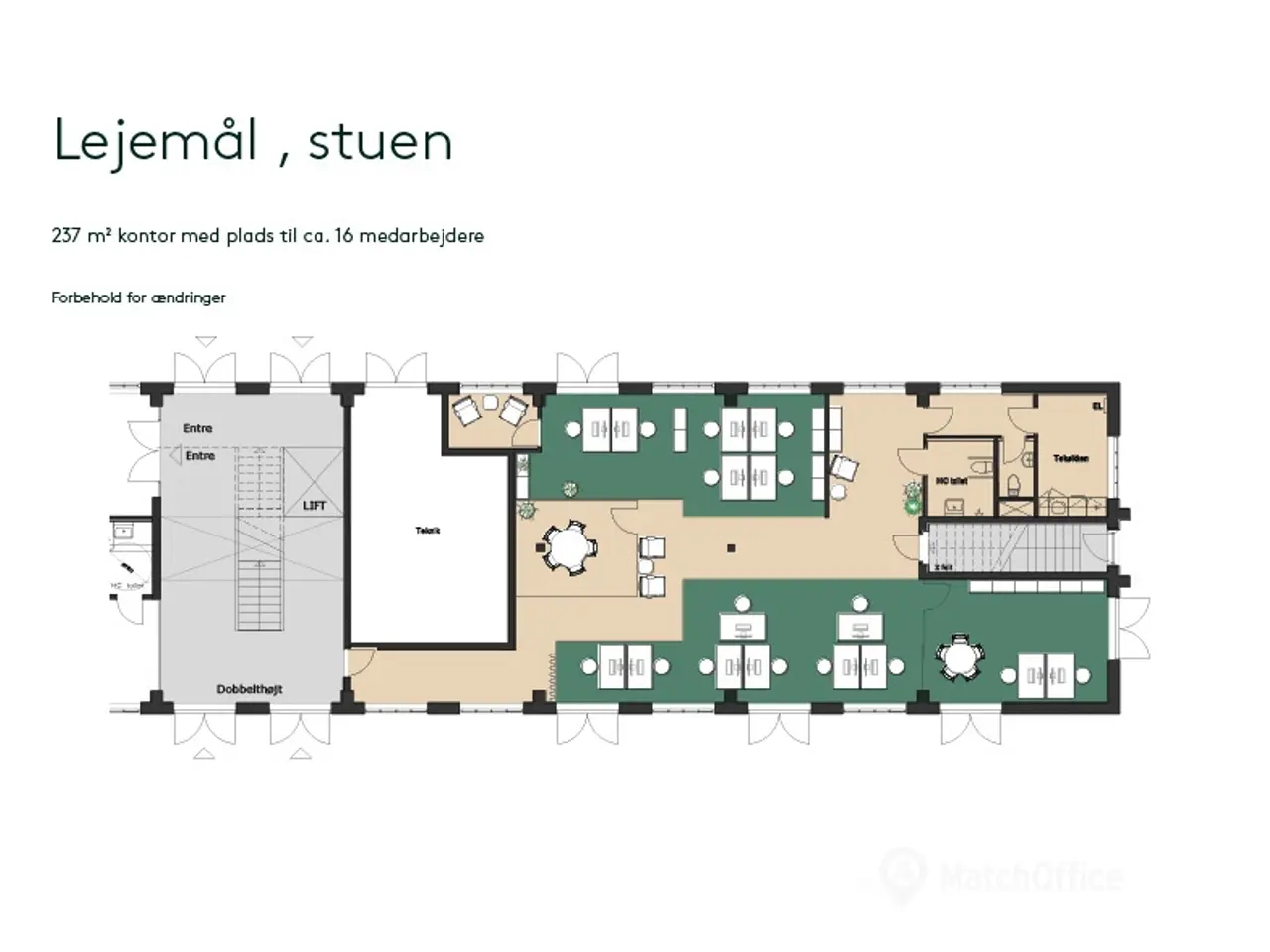 Billede 13 - 237 m² lyst og nyistandsat kontor centralt i Søborg