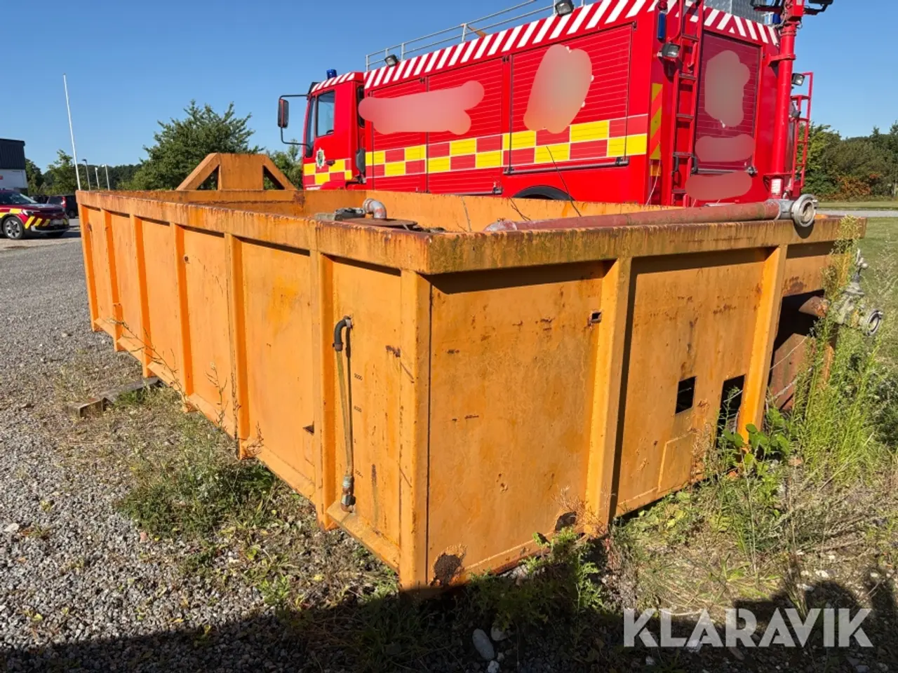 Billede 3 - Ståltank/container til vand