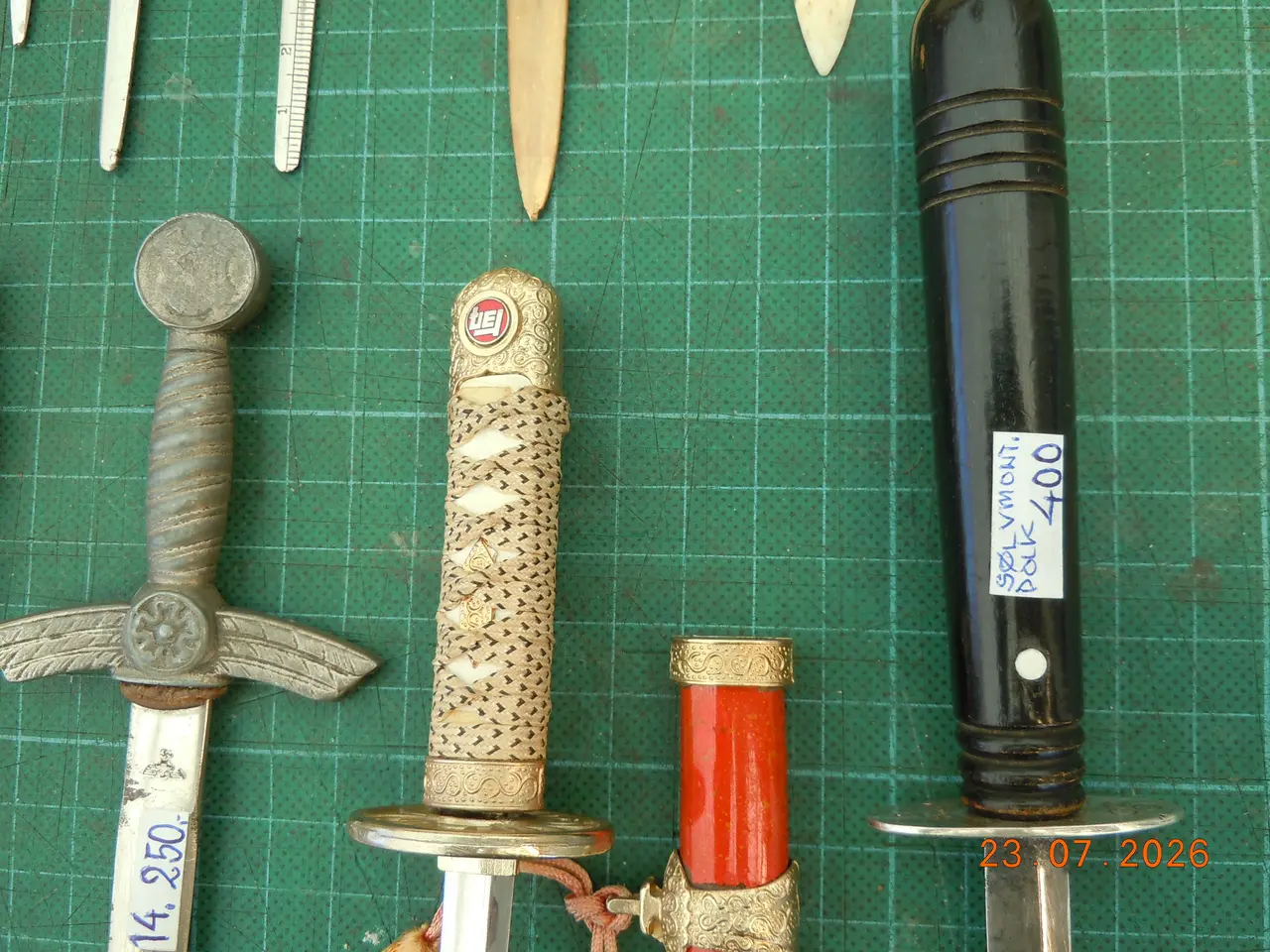 Billede 6 - Brevåbnere. Papirknive. Mange forskellige. 