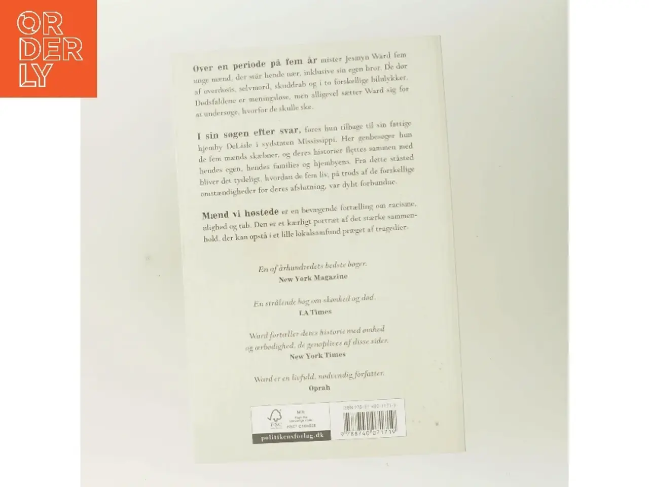 Billede 3 - Mænd vi høstede : memoirer af Jesmyn Ward (Bog)