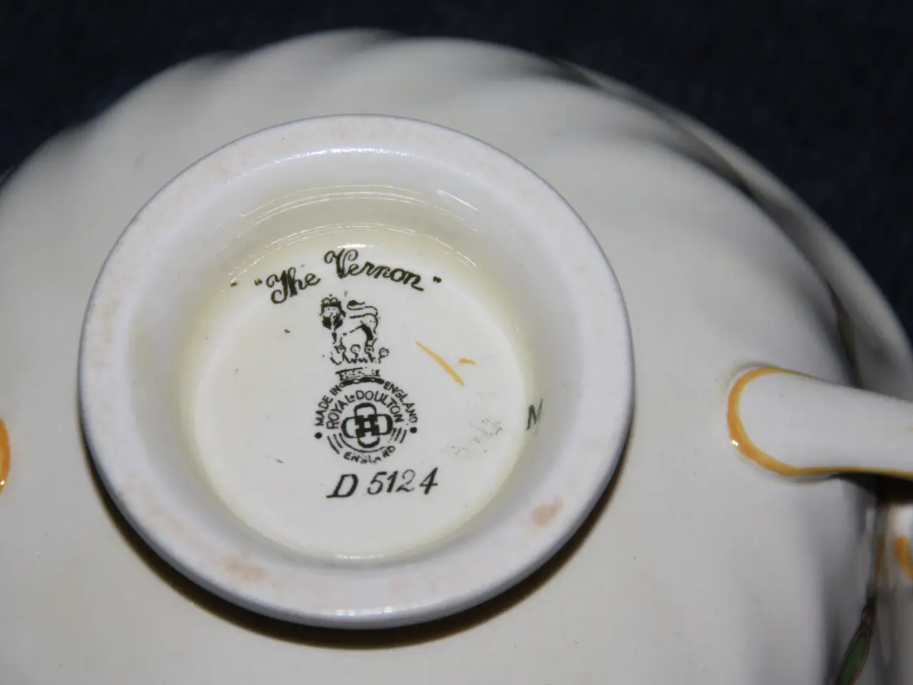 Billede 5 - Bouillon kop Royal Doulton D5124 The Vernon