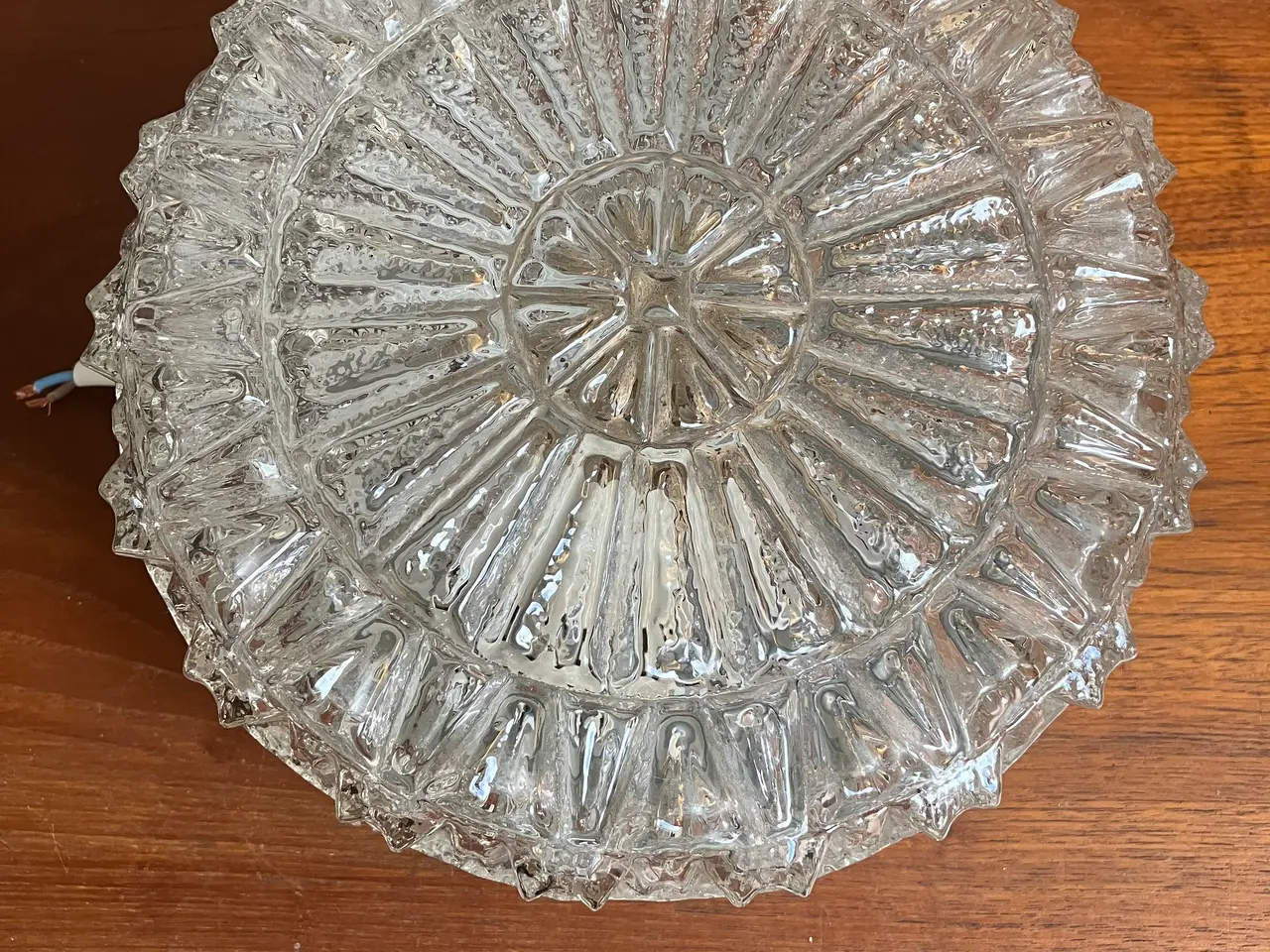 Billede 2 - Plafon i klar glas